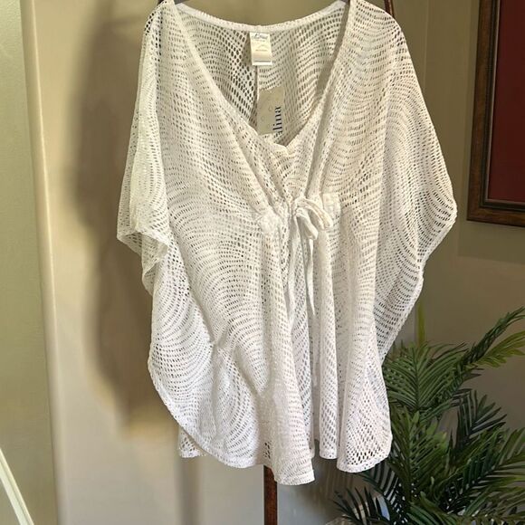 CATALINA Batwing Mesh Swimsuit Coverup - Picture 1 of 6
